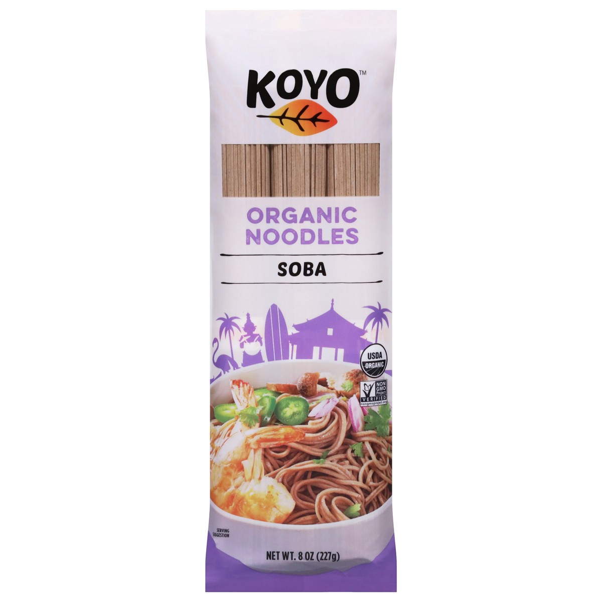 slide 1 of 12, Koyo Noodle Soba, 8 oz