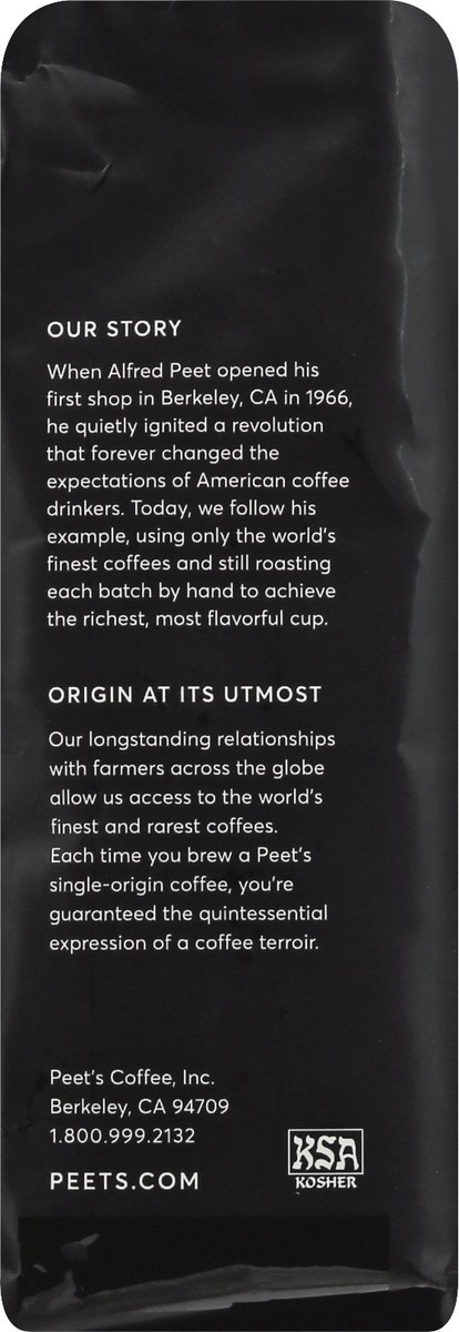 slide 4 of 11, Peets Coffee Ground Dark Roast Ethiopia Coffee - 10.5 oz, 10.5 oz