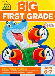 School Zone BIG First Grade Workbook