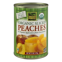 Native Forest Organic Sliced Peaches - 15 oz
