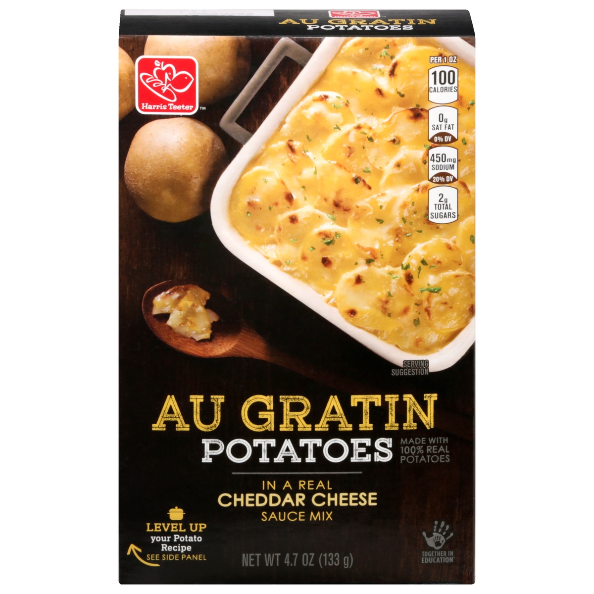 slide 1 of 1, Harris Teeter Au Gratin Potatoes, 5.25 oz