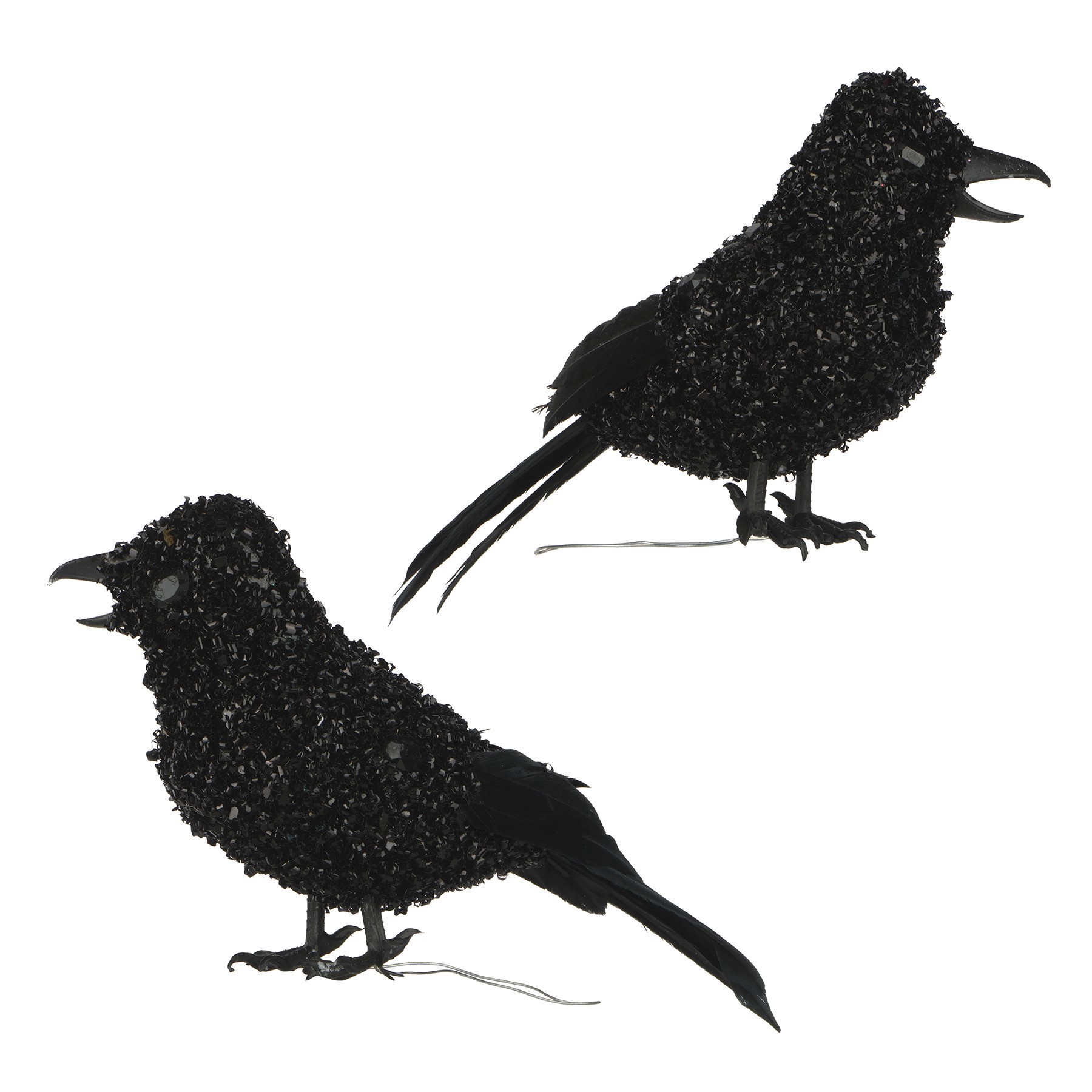slide 2 of 3, 7" Black Crows, 2ct. By Ashland, 2 ct