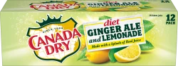 Canada Dry Diet Ginger Ale And Lemonade