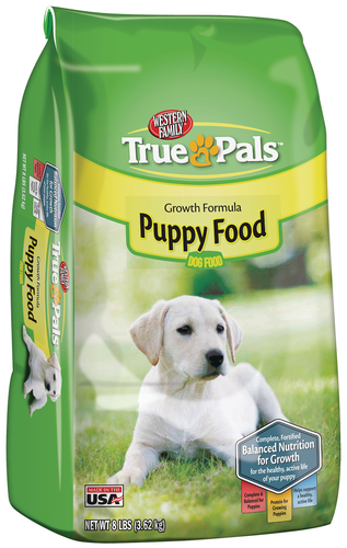 slide 1 of 1, Western Family True Pals Dry Puppy Food, 8 lb