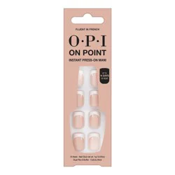 Opi On Point Press-On Manicure, Fluent In French