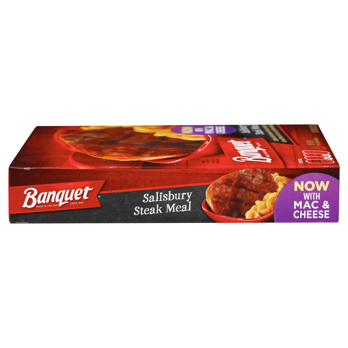slide 7 of 8, Banquet Salisbury Steak Meal, 8 oz