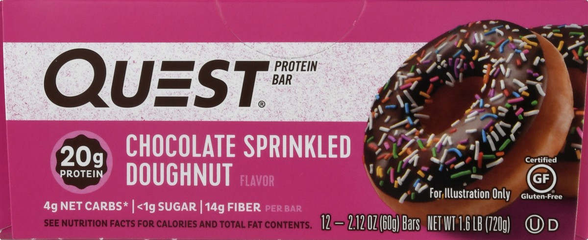 slide 4 of 9, Quest Protein Bar, 12 ct; 2.12 oz