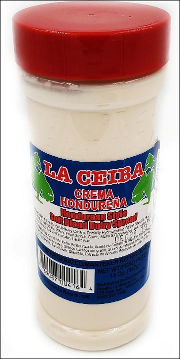slide 1 of 1, De La Ceiba Ceiba Cream Hond Btl - 14 oz, 14 oz
