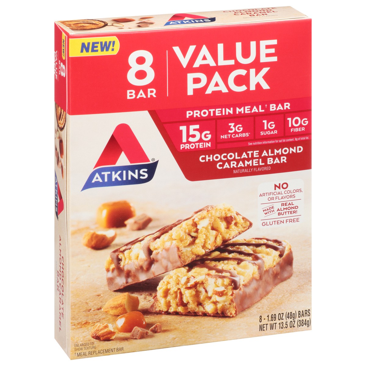 slide 2 of 9, Atkins Protein Meal Bar, 13.5 oz