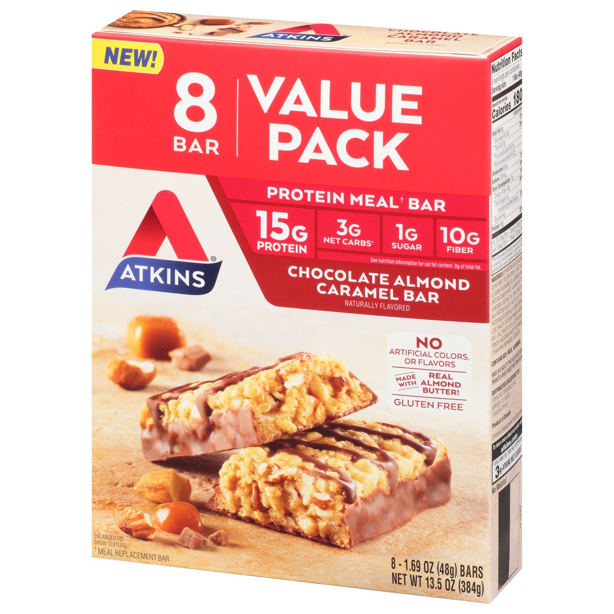 slide 4 of 9, Atkins Protein Meal Bar, 13.5 oz