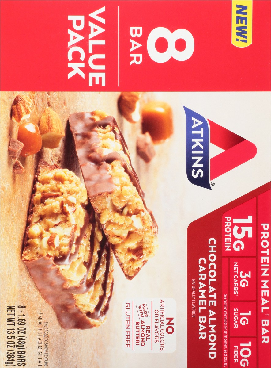 slide 5 of 9, Atkins Protein Meal Bar, 13.5 oz