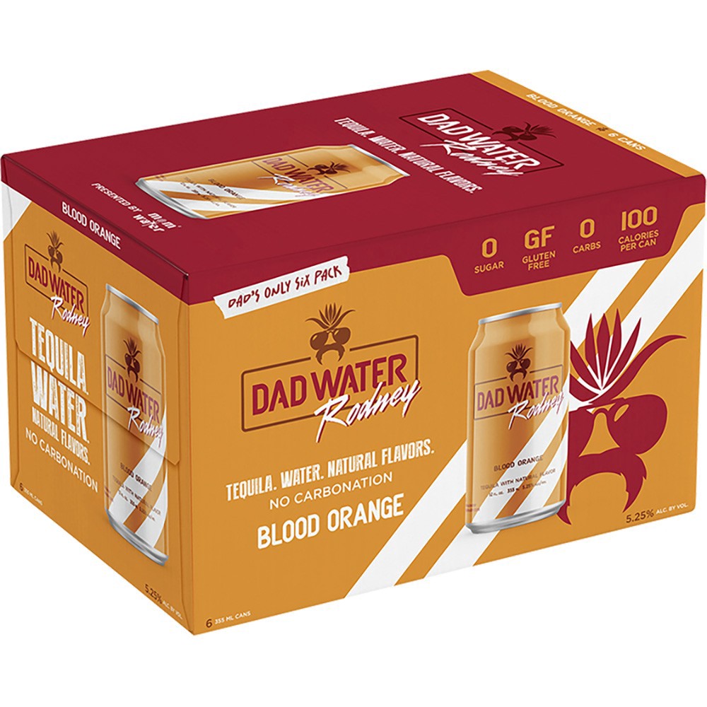 slide 1 of 1, Dad Water Rodney, 6 ct; 12 oz