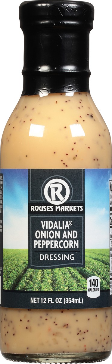 slide 8 of 9, Rouses Markets Vidalia Onion and Peppercorn Dressing 12 fl oz, 12 fl oz