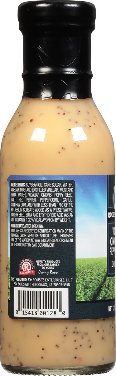 slide 7 of 9, Rouses Markets Vidalia Onion and Peppercorn Dressing 12 fl oz, 12 fl oz