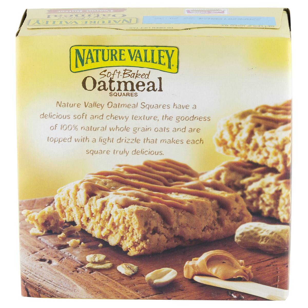 slide 5 of 8, Nature Valley Peanut Butter Soft-Baked Oatmeal Squares, 6 ct 1.24 oz