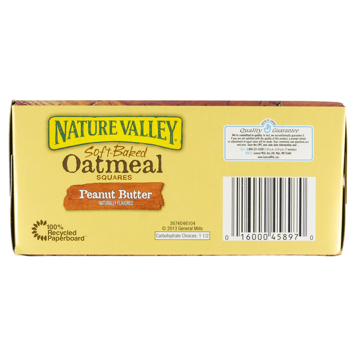 slide 6 of 8, Nature Valley Peanut Butter Soft-Baked Oatmeal Squares, 6 ct 1.24 oz