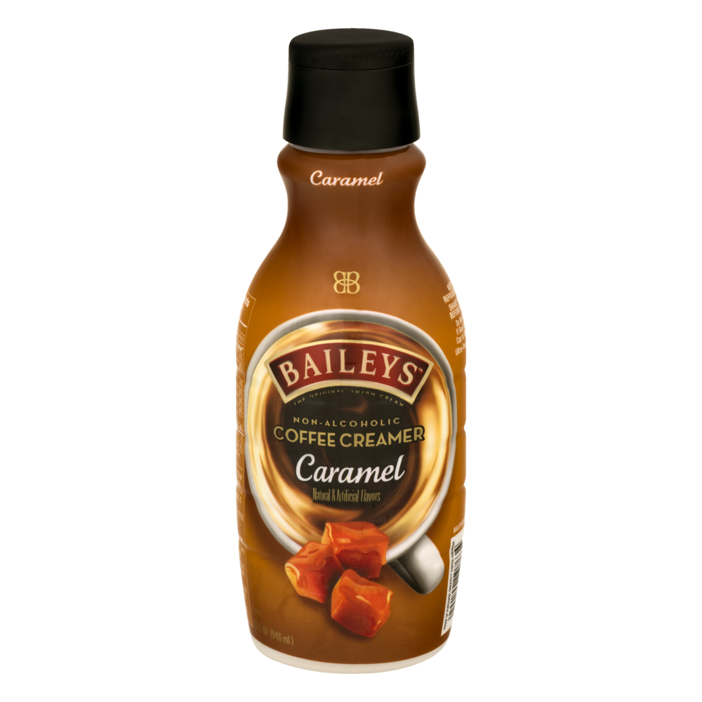 slide 1 of 2, Bailey's Coffee Creamer - Non-Alcoholic Caramel, 32 fl oz