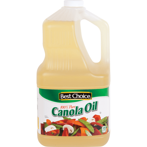 slide 1 of 1, Best Choice Canola Oil, 128 oz