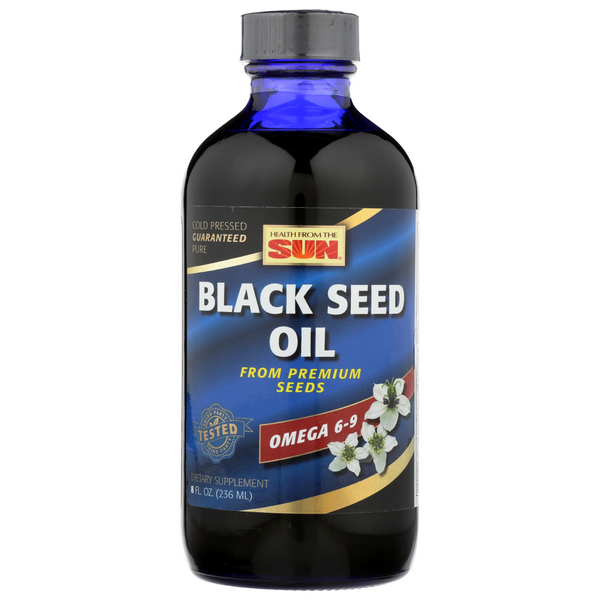 slide 1 of 1, Health from the Sun Black Seed Oil, 8 fl oz