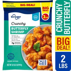 Kroger Crunchy Jumbo Butterfly Shrimp