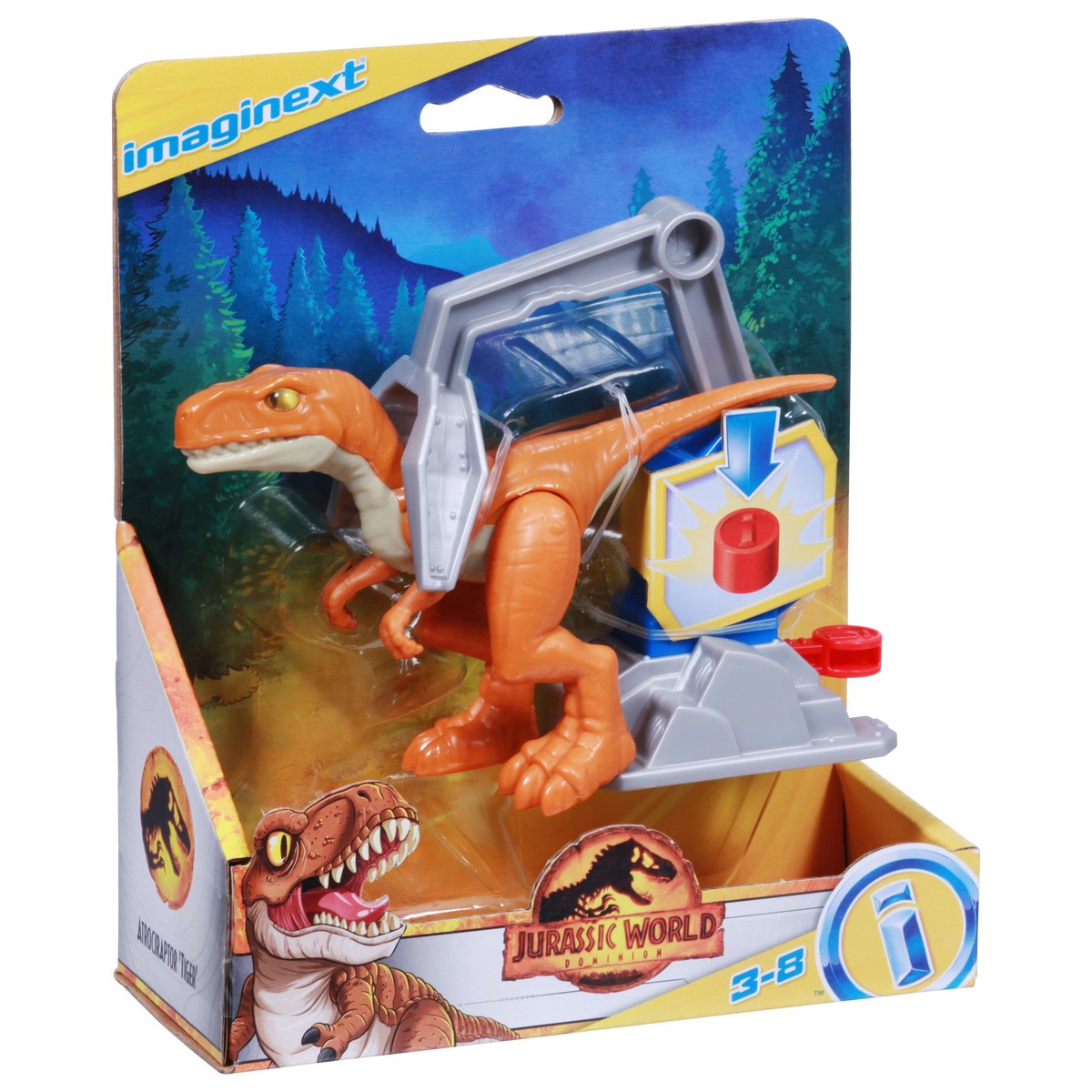slide 2 of 9, Imaginext Toy, Atrociraptor, 1 ct