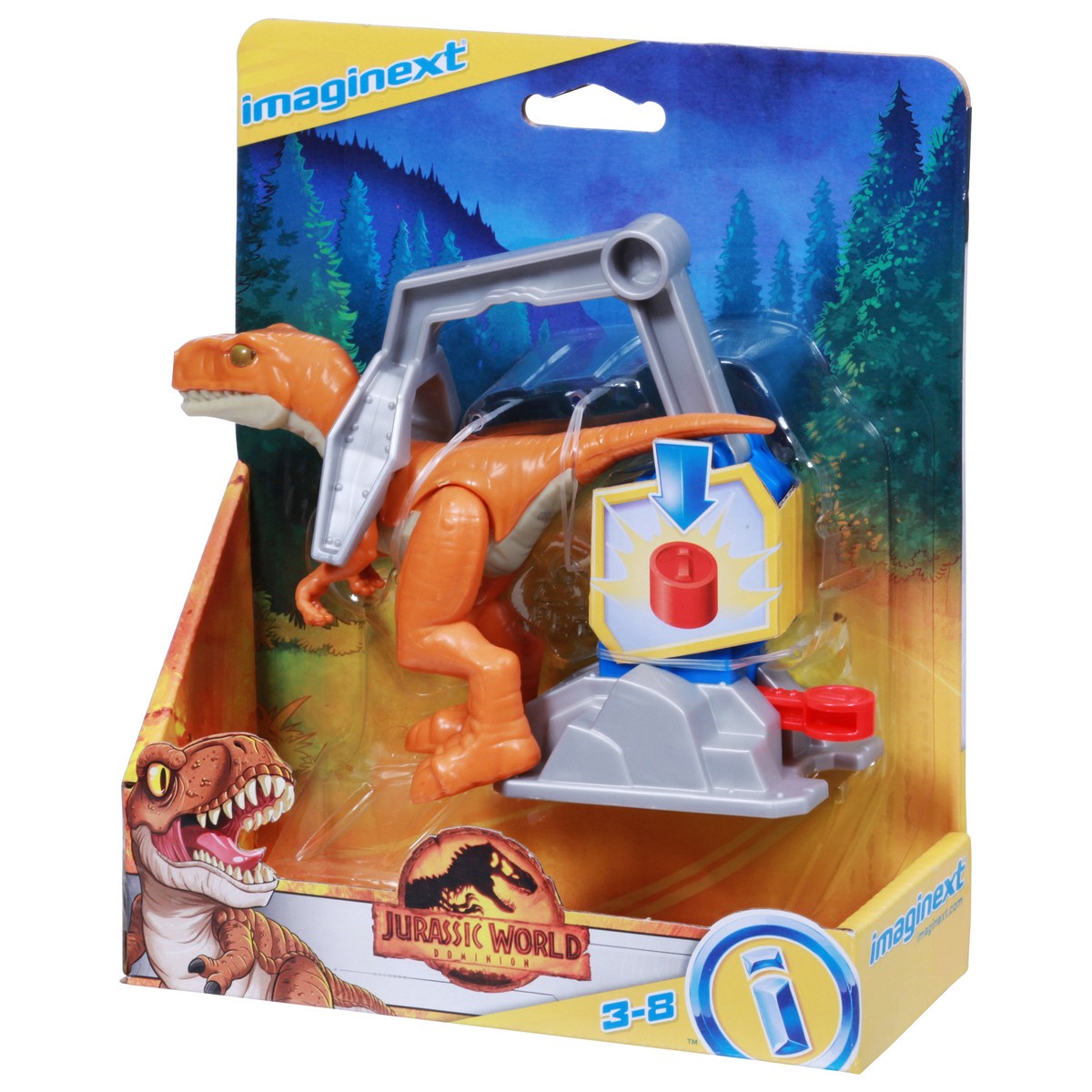 slide 3 of 9, Imaginext Toy, Atrociraptor, 1 ct