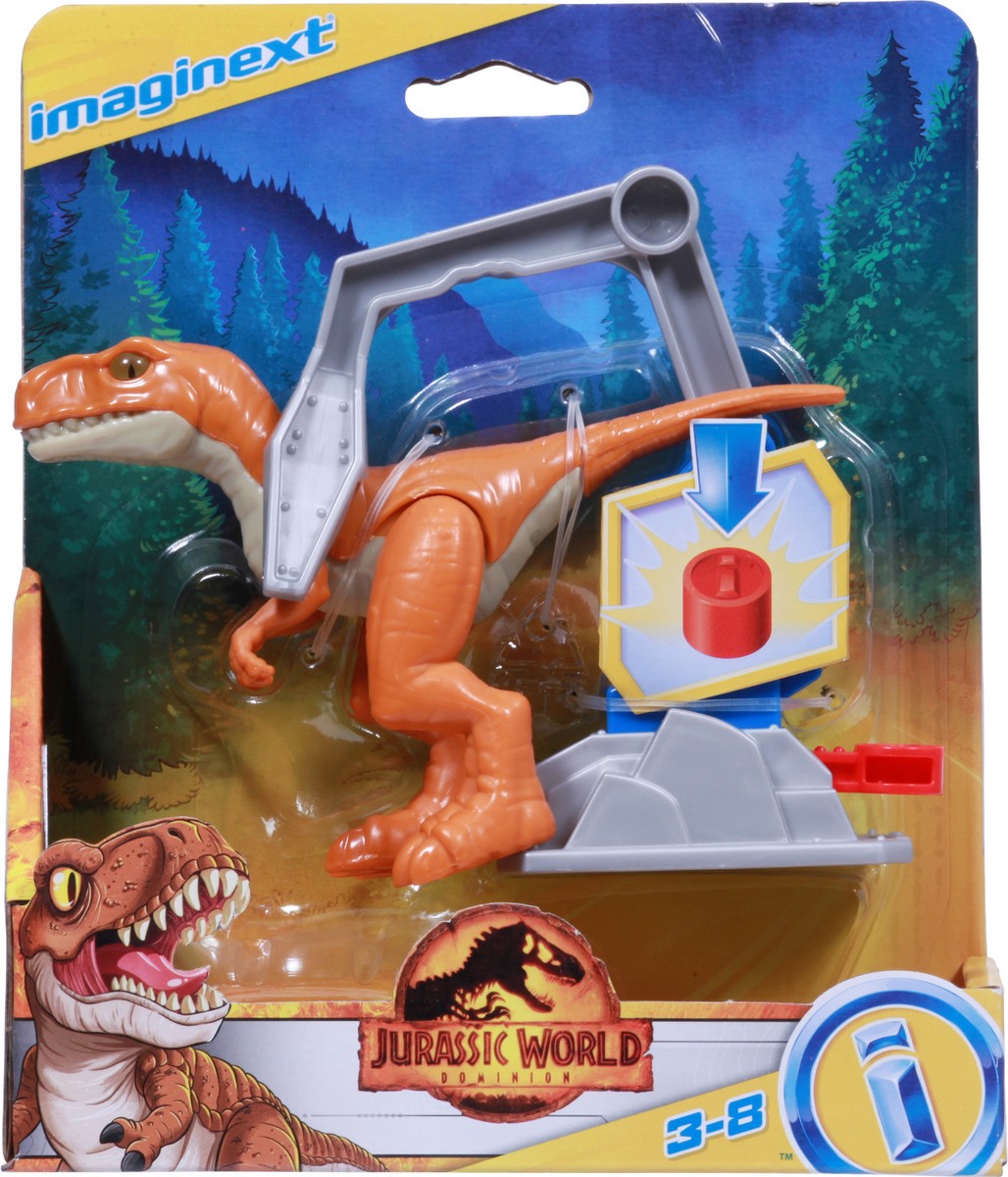 slide 7 of 9, Imaginext Toy, Atrociraptor, 1 ct