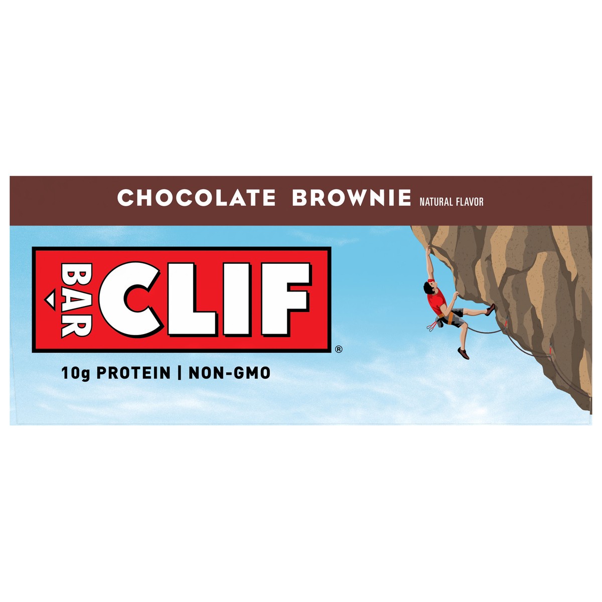 slide 4 of 9, CLIF Chocolate Brownie Energy Bars - 6ct, 14.4 oz