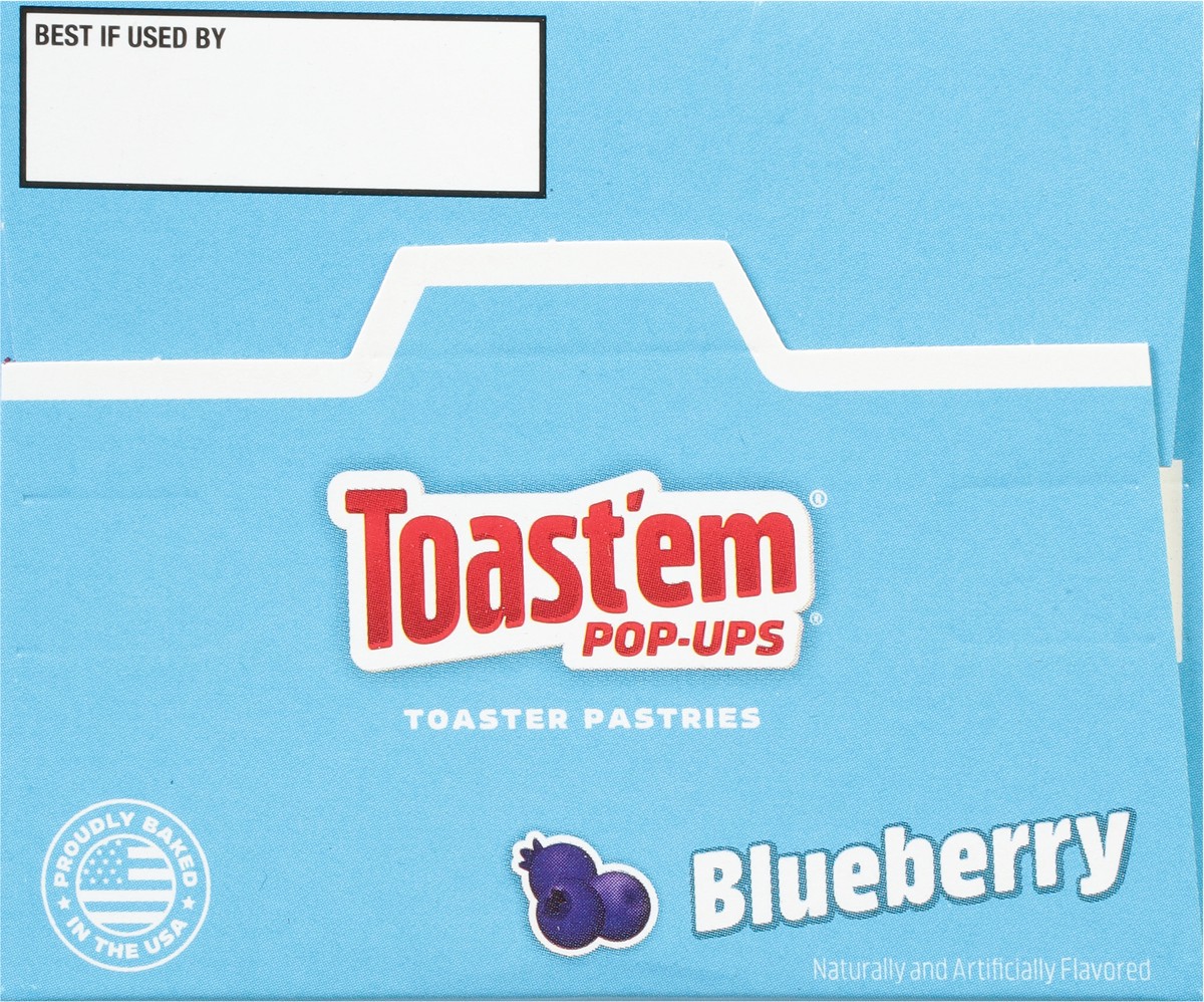 slide 13 of 13, Toast'em Pop Ups Toast 'Ems Frosted Blueberry, 11 oz