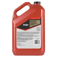 slide 3 of 5, Meijer High Mileage 5W-20 Motor Oil, Synthetic Blend, 5 qt