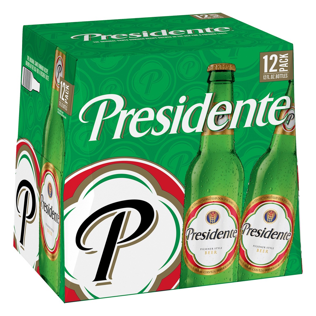 slide 2 of 9, Presidente Pilsener Style Beer 12 ea, 12 ct