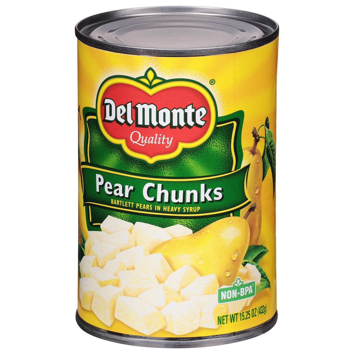 slide 5 of 9, Del Monte Chunks Pear 15.25 oz, 15.25 oz