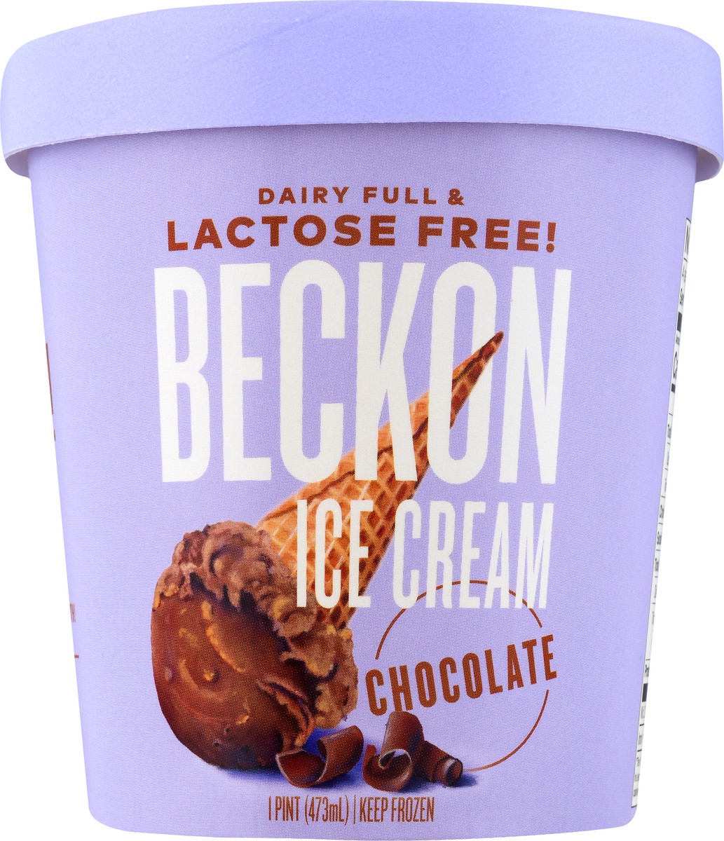 slide 6 of 9, Beckon Lactose Free Chocolate Ice Cream 1 pt, 1 pint