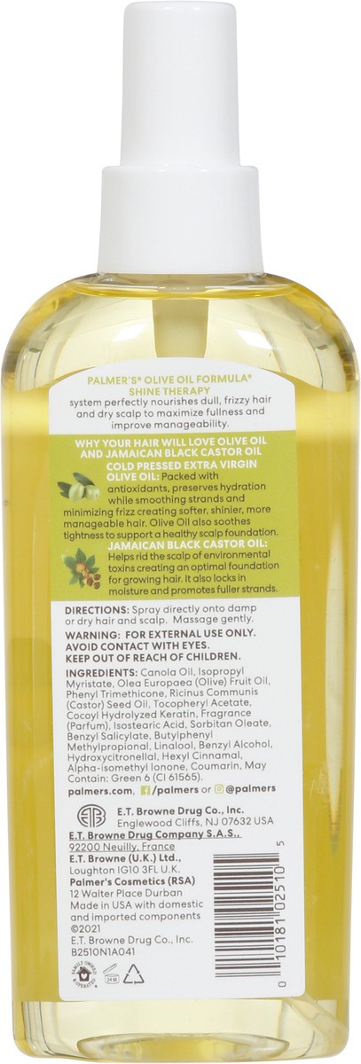slide 2 of 12, Palmer's Olive Oil Formula Shine Therapy Hair & Scalp Oil, 5.1 oz., 5.1 fl oz