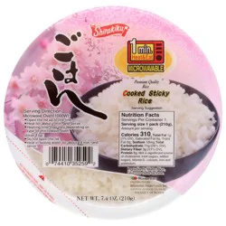 Shirakiku Cooked Sticky Rice 7.4 oz