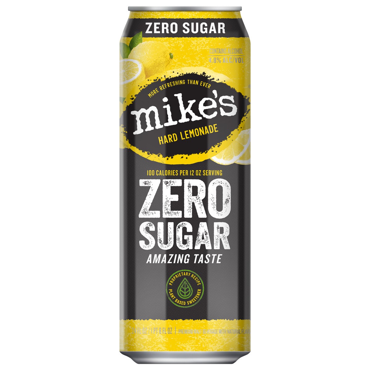 slide 5 of 7, Mike's Hard Lemonade Zero Sugar 24oz. Can, 23.5 oz