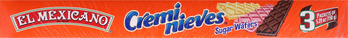 slide 5 of 13, El Mexicano Cremi Nieves Assorted Sugar Wafers 3 - 5.29 oz Packets, 3 ct