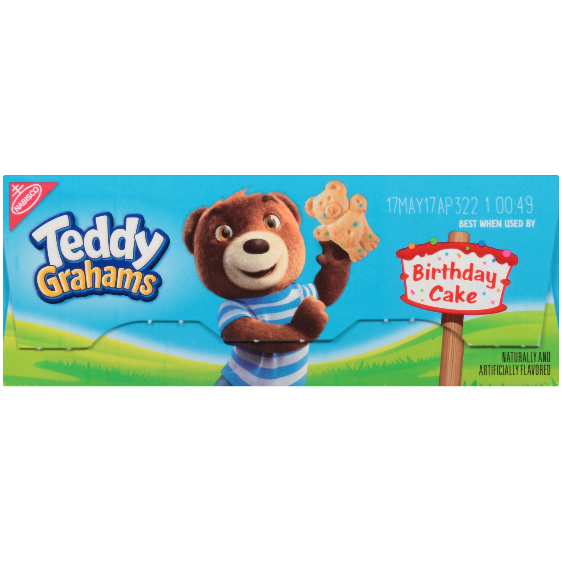 slide 3 of 5, 10Z Hm Teddy Birthday Cake, 0.72 lb