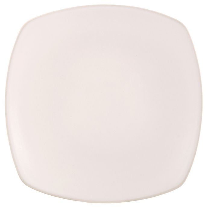 slide 1 of 1, Artisanal Kitchen Supply Edge Square Dinner Plate - Linen, 1 ct