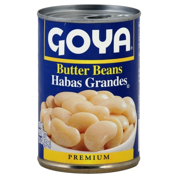 slide 1 of 1, Goya Premium Butter Beans, 15.5 oz