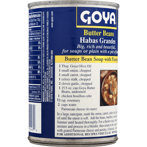 Goya Butter Beans 15 Oz | Shipt