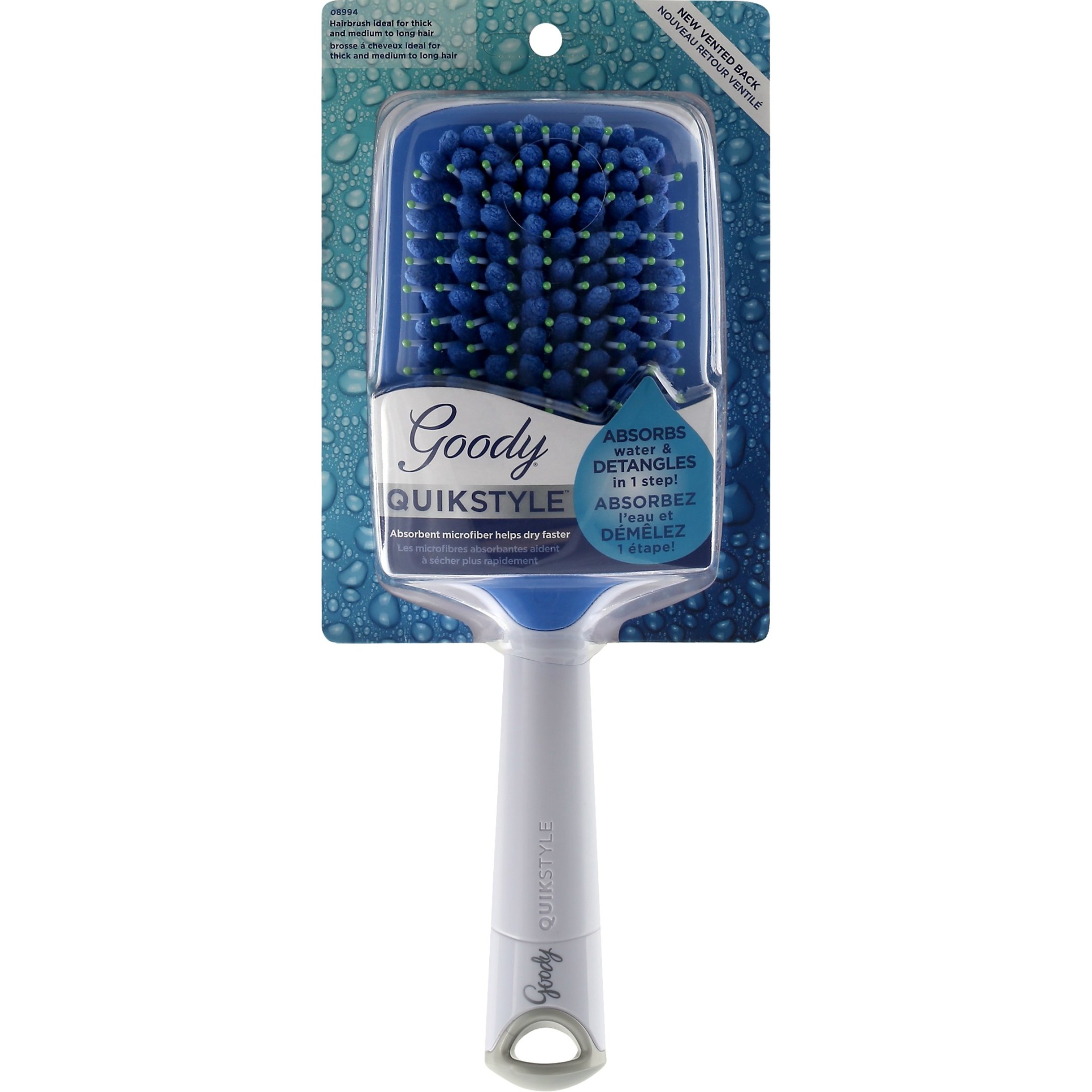 slide 1 of 5, Goody Quikstyle Paddle Hair Brush, 1 ct