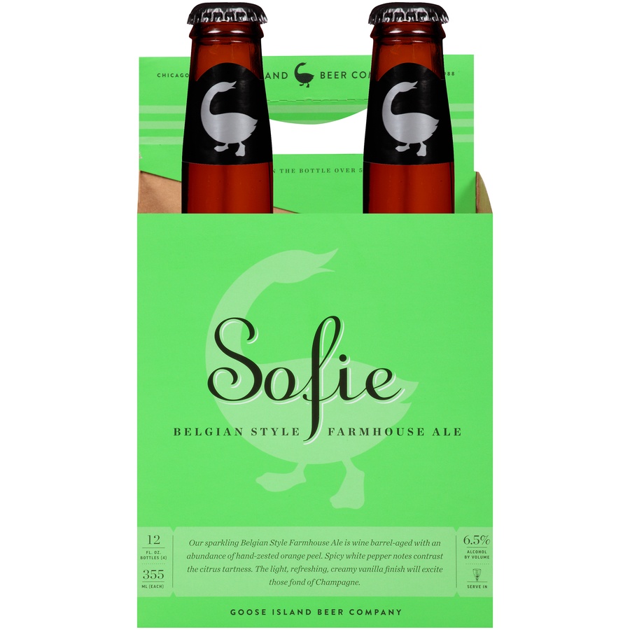 slide 1 of 1, Goose Island Beer Co. Sofie, 4 ct; 12 fl oz