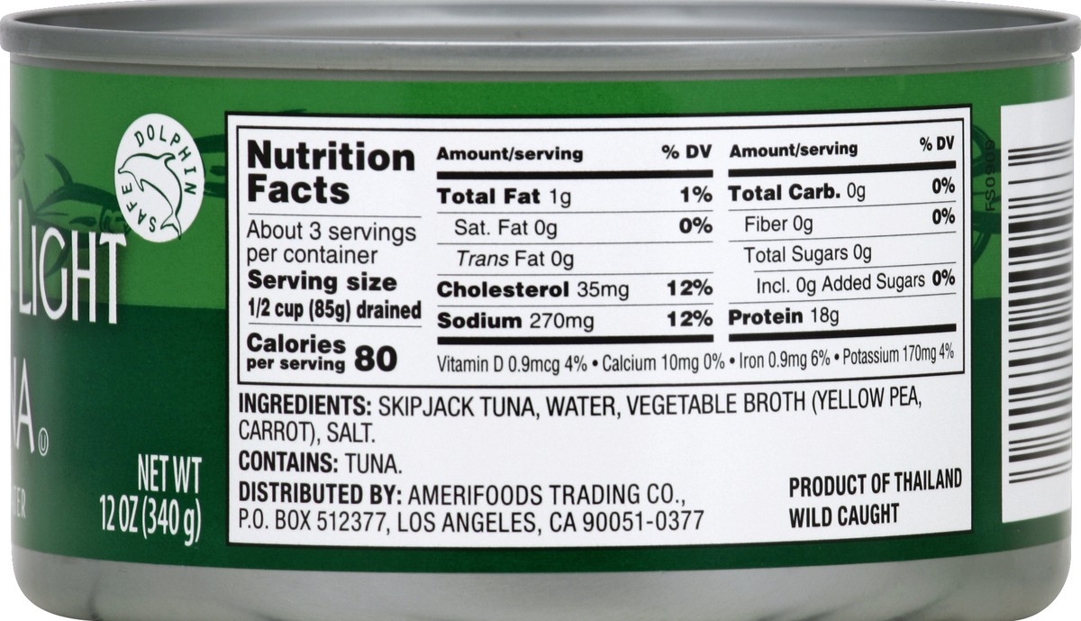 slide 3 of 6, First Street Chunk Light Tuna In Water, 12 oz