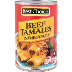 Best Choice Beef Tamales In Chili Sauce