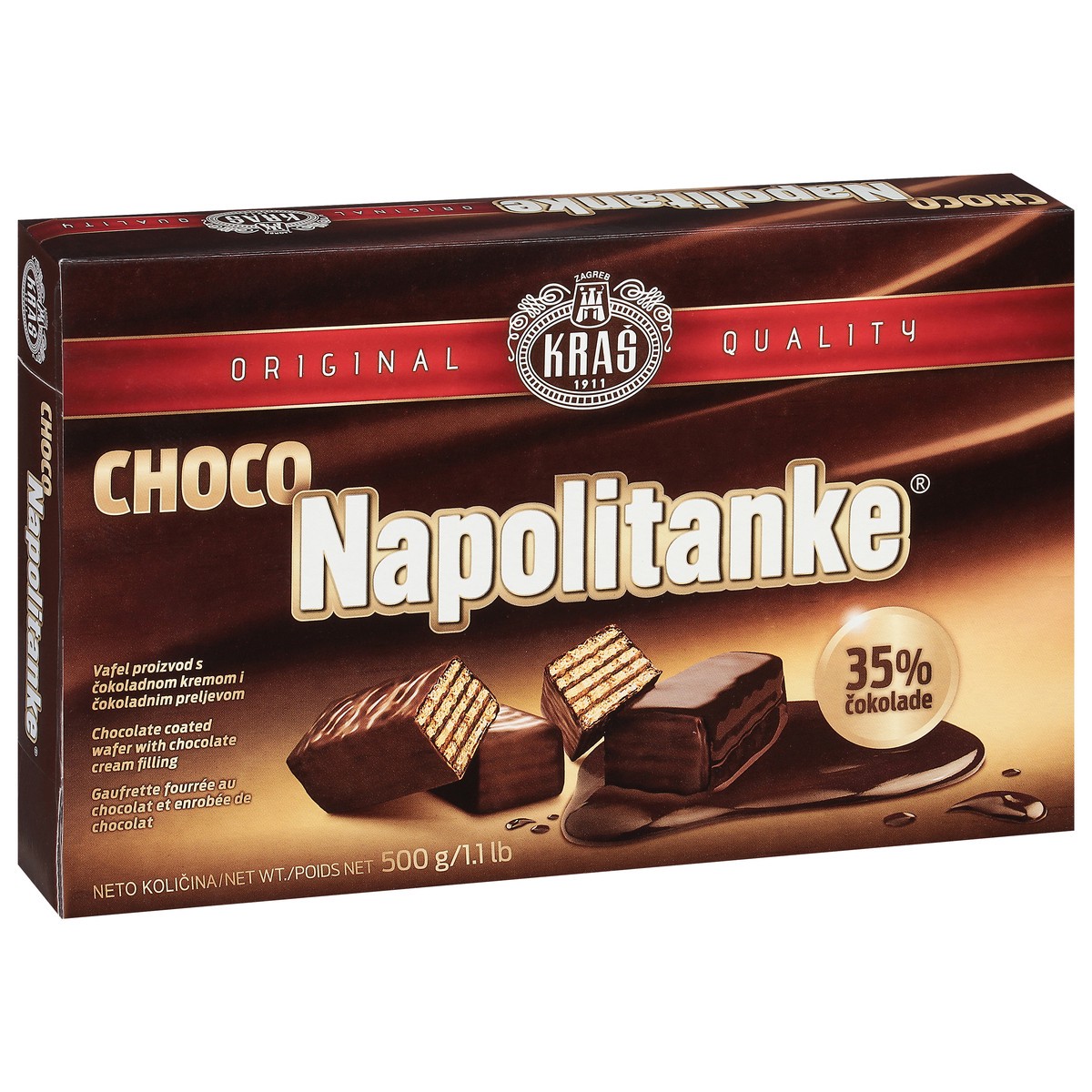 slide 13 of 14, Napolitanke Choco Wafer 1.1 lb, 1.1 lb