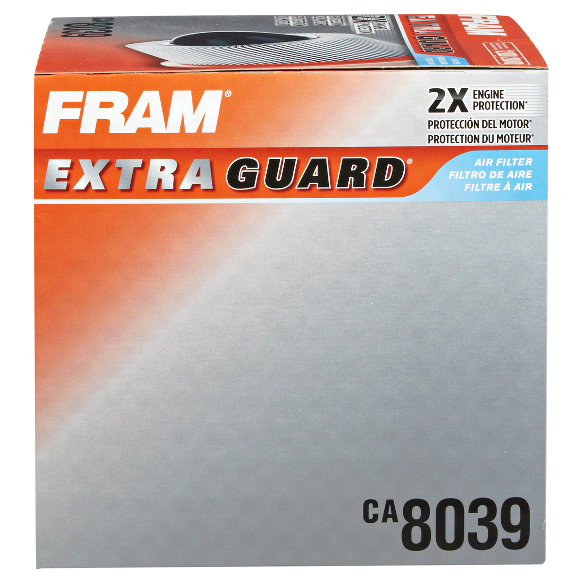 slide 3 of 5, Fram Extra Guard Air Filter CA8039, 1 ct