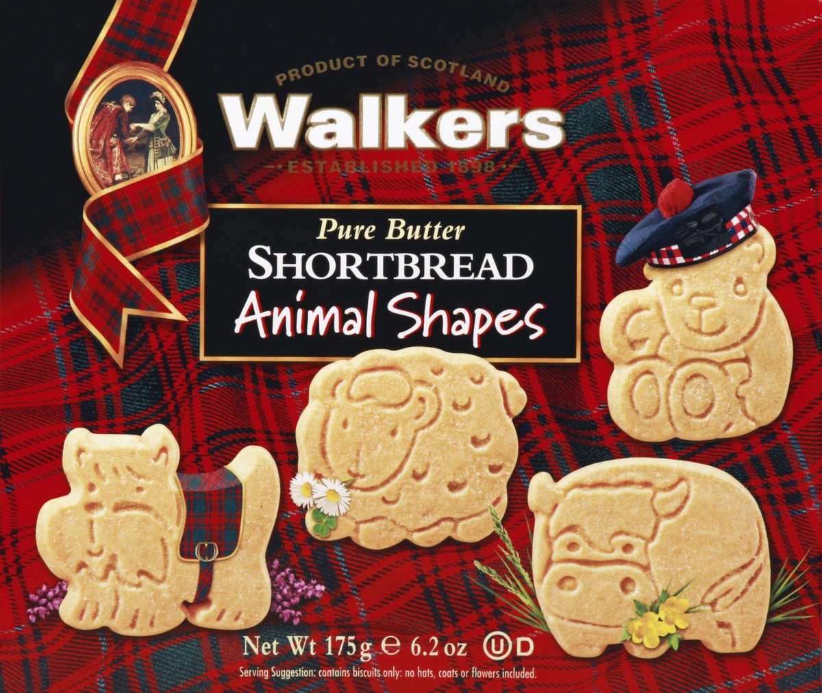 slide 4 of 4, Walker's Shortbread 175 g, 175 g