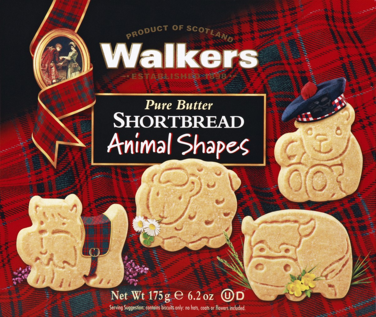 slide 1 of 4, Walker's Shortbread 175 g, 175 g