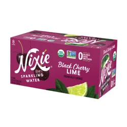 Nixie Sparkling Water Black Cherry Lime